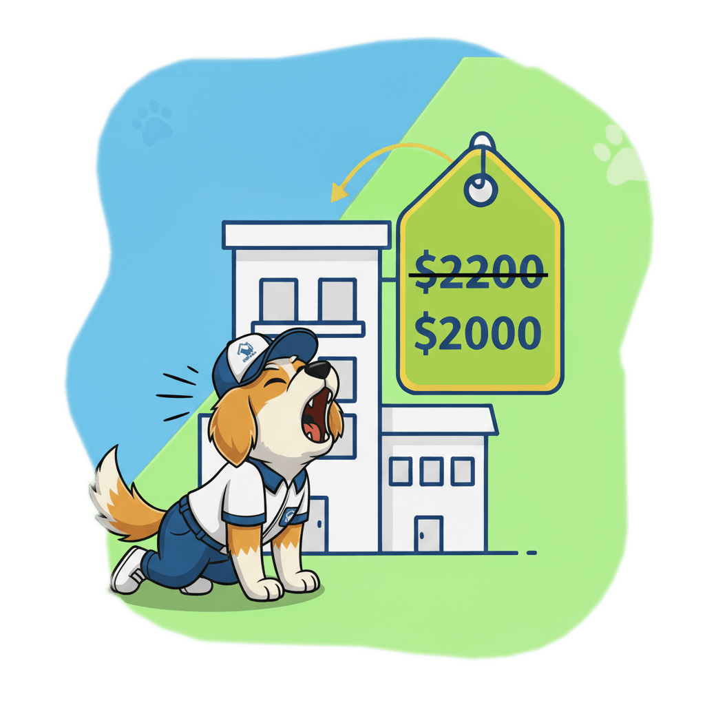 RentDog Price Drop Alert